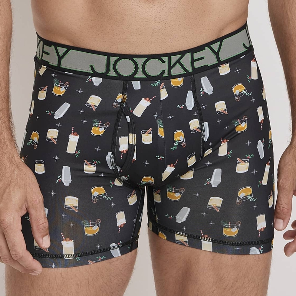 Jockey Active Micro Men's Microfiber Boxer Brief Underwear New Size Medium